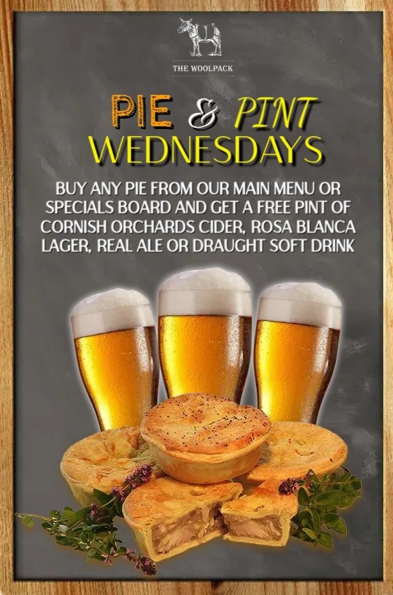 Pie & Pint Wednesday